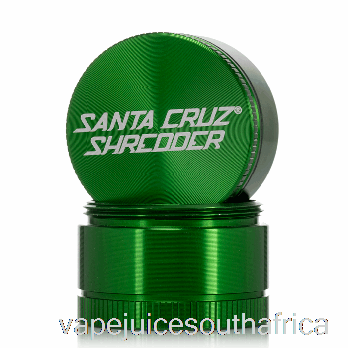 Vape Pods Santa Cruz Shredder 1.6Inch Small 3-Piece Grinder Green (40Mm)